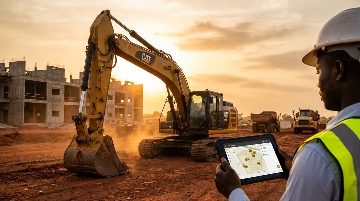 GPS Tracking for Construction Equipment in Ghana