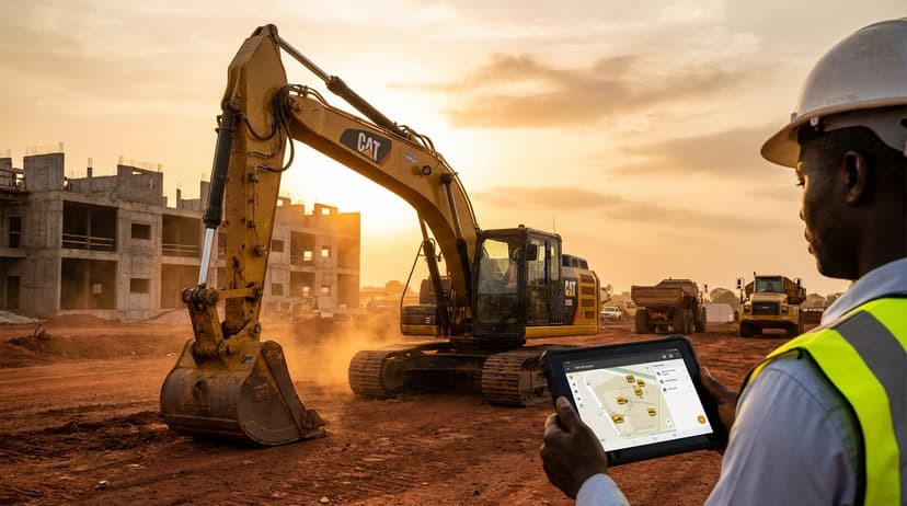 GPS Tracking for Construction Equipment in Ghana
