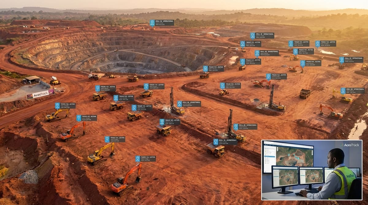 GPS Tracking for Mining Equipment in Ghana