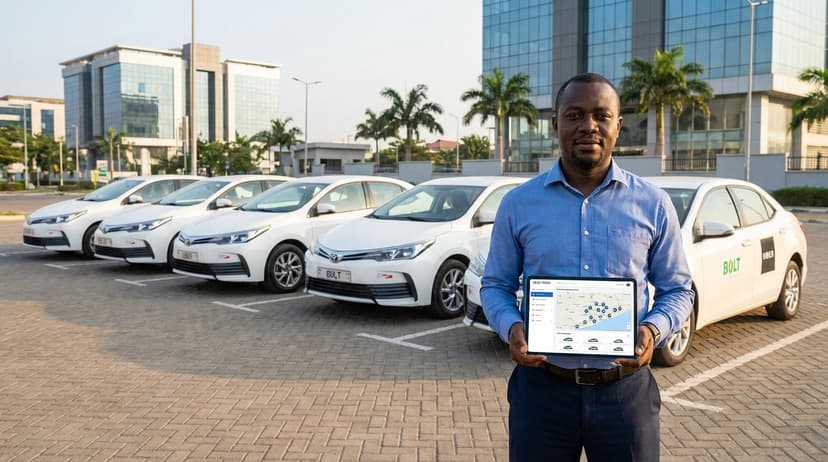 GPS Tracking for Taxi & Ride-Sharing Fleets in Ghana