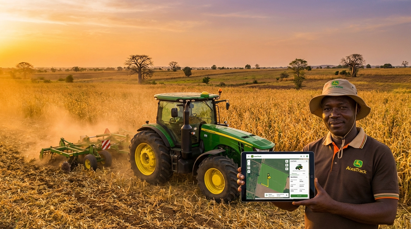 GPS Tracking for Tractors & Farm Equipment